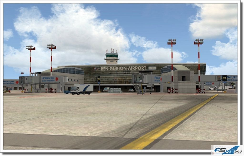 [aerosoft]以色列本古里安机场(ben gurion x)