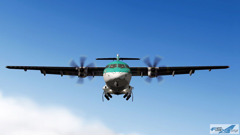 xplane11aerosoftatr72500支线客机