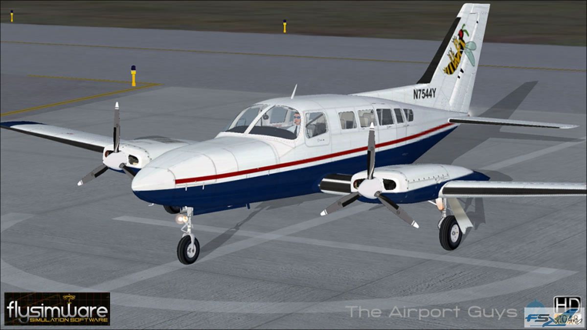 【fsx/se/p3dv4】[flysimware]cessna c402c businessliner(赛斯纳402
