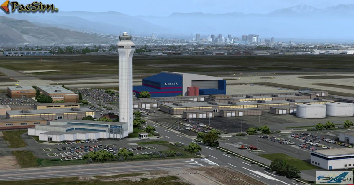 [pacsim]美国盐湖城机场(salt lake city intl)