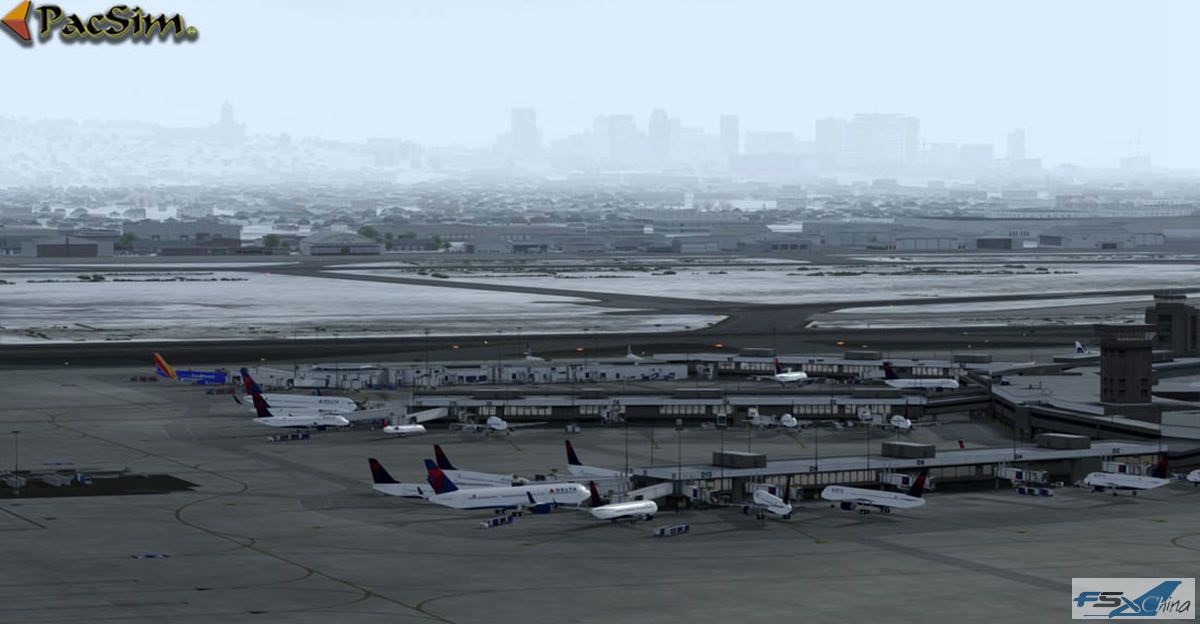[pacsim]美国盐湖城机场(salt lake city intl)