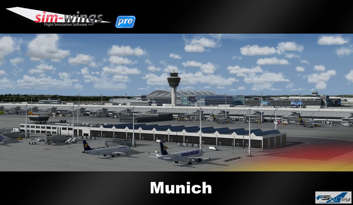 【p3dv4】[aerosoft]德国慕尼黑机场(munich professional)