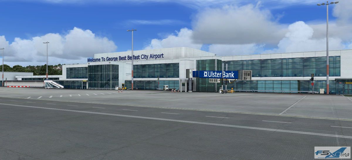 【p3dv5】[uk2000]英国贝尔法斯特f城市机场(belfast
