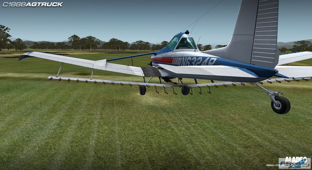 【p3dv5】[alabeo]cessna c188b agtruck(赛斯纳农用飞机)