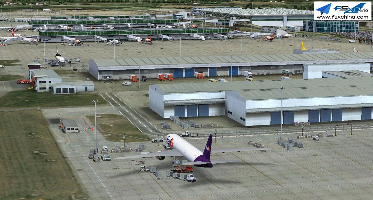 【p3dv5】[uk2000]英国伦敦斯坦斯特德机场(stansted
