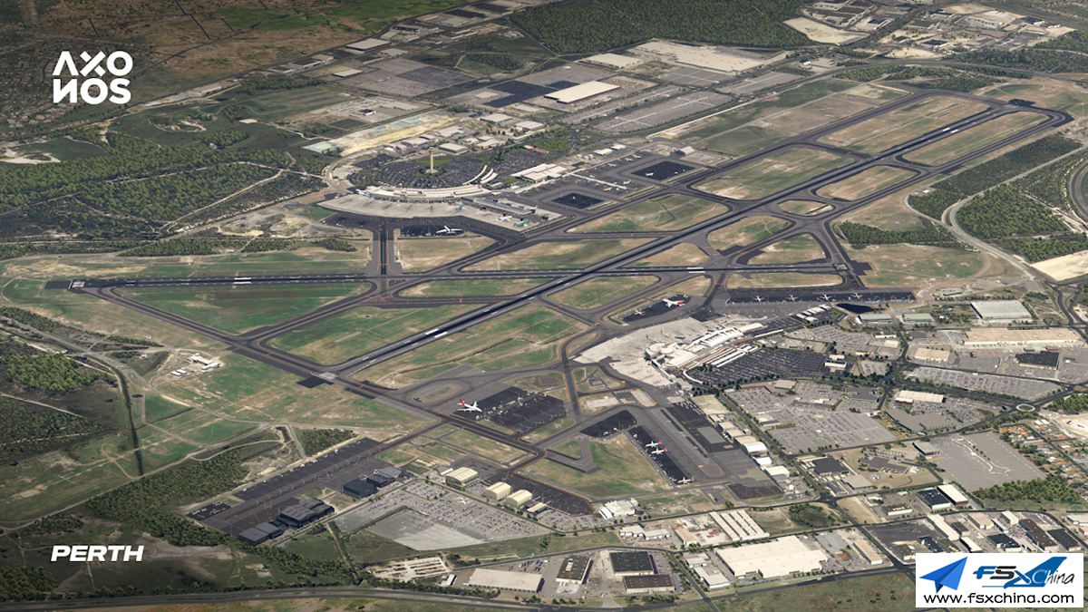【x-plane11】[axonos]澳大利亚珀斯国际机场(ypph perth