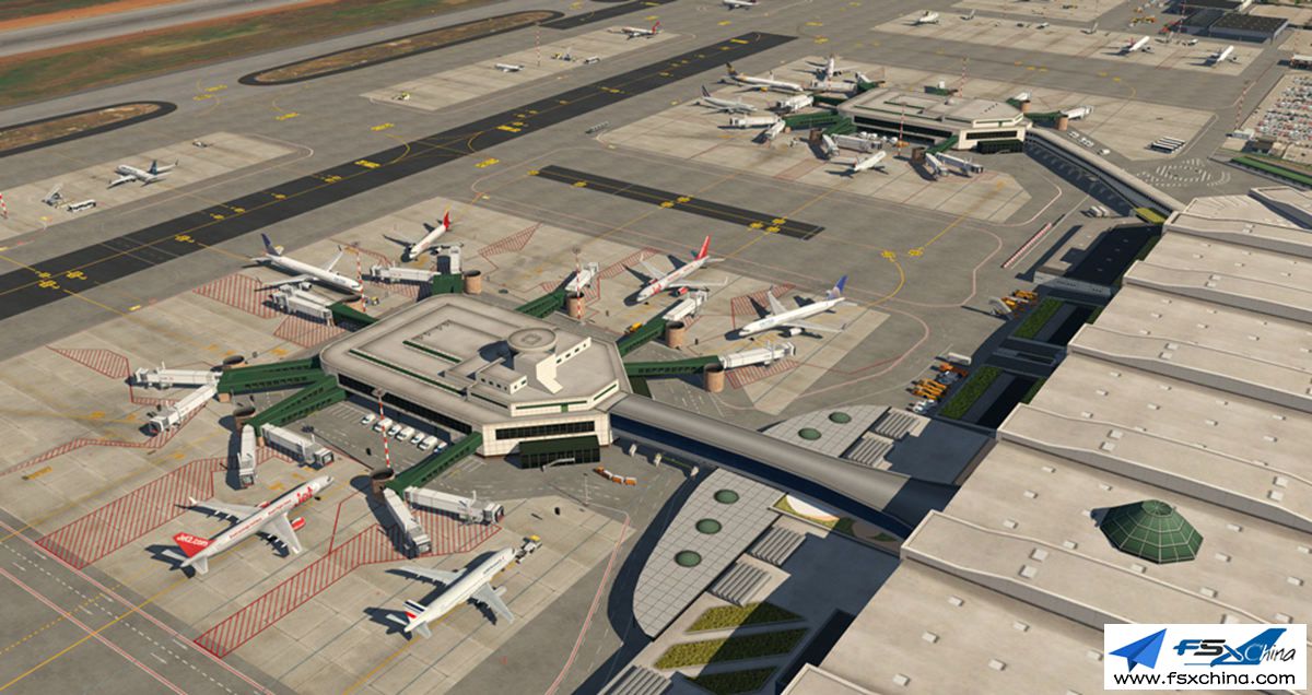 【x-plane11】[aerosoft]意大利米兰马尔彭萨机场(lim
