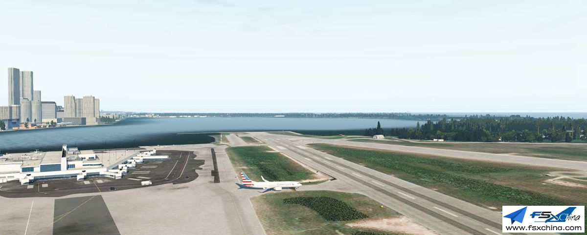 【x-plane11】[skyline]加拿大比利·毕晓普·多伦多市机场(cytz