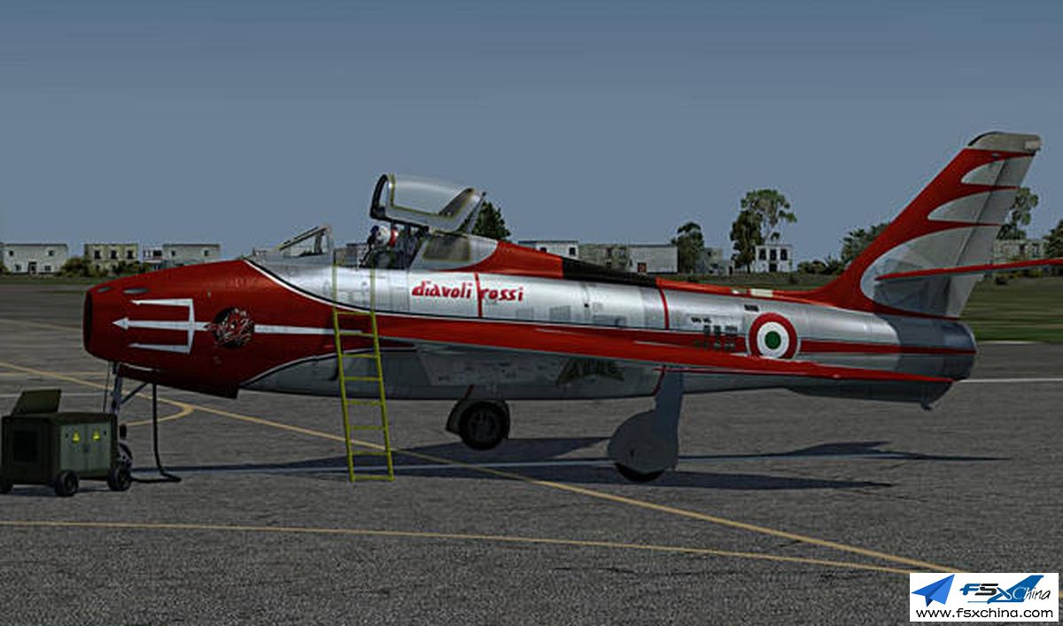 【fsx/se】[sim skunk works]republic f-84f(雷电战斗机)[v1.0.2]