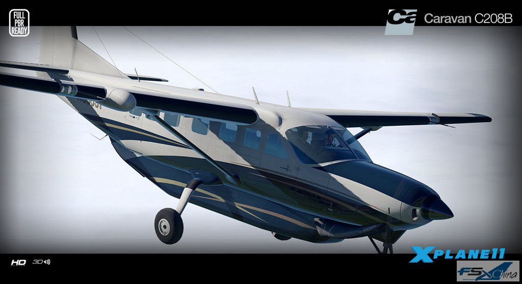 xp11carenadoc208bgrandcaravan塞斯纳c208b大篷车