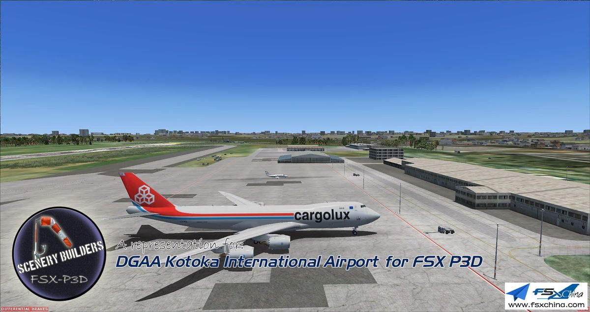 【p3dv4】[fsxcenery]加纳科托卡国际机场(dgaa kotoka)